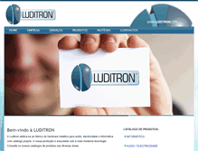 Tablet Screenshot of luditron.com